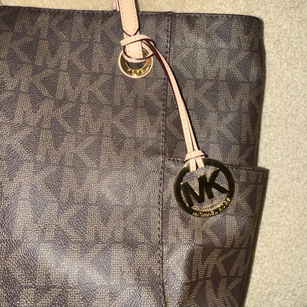 Michael Kors Dark Brown Signature Tote